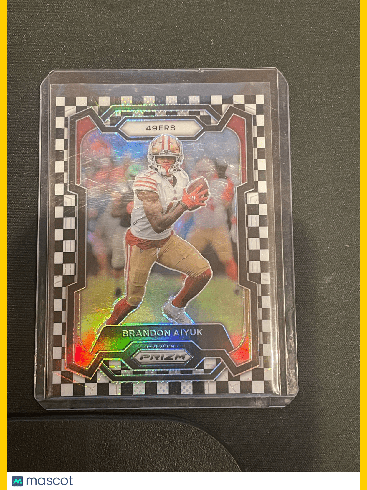 2023 Panini Prizm Football Brandon Aiyuk Checkerboard #265