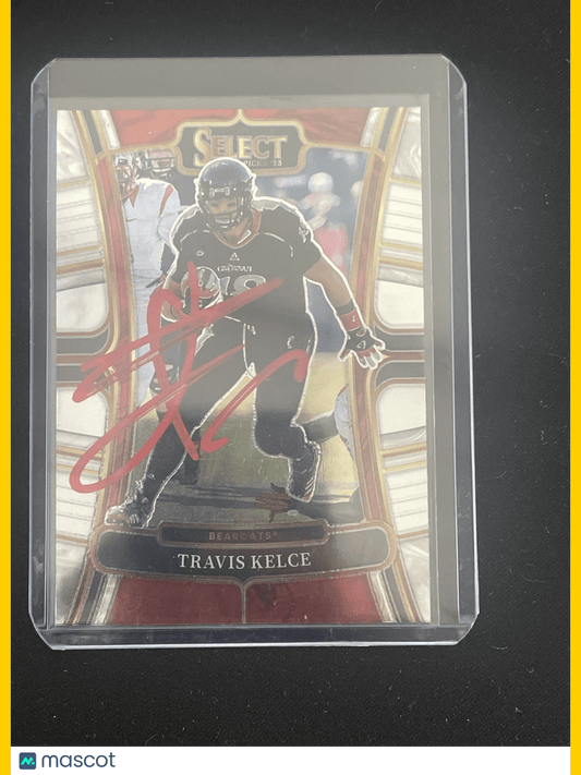 2023 Select Draft Picks Football Travis Kelce Autograph w/COA #71
