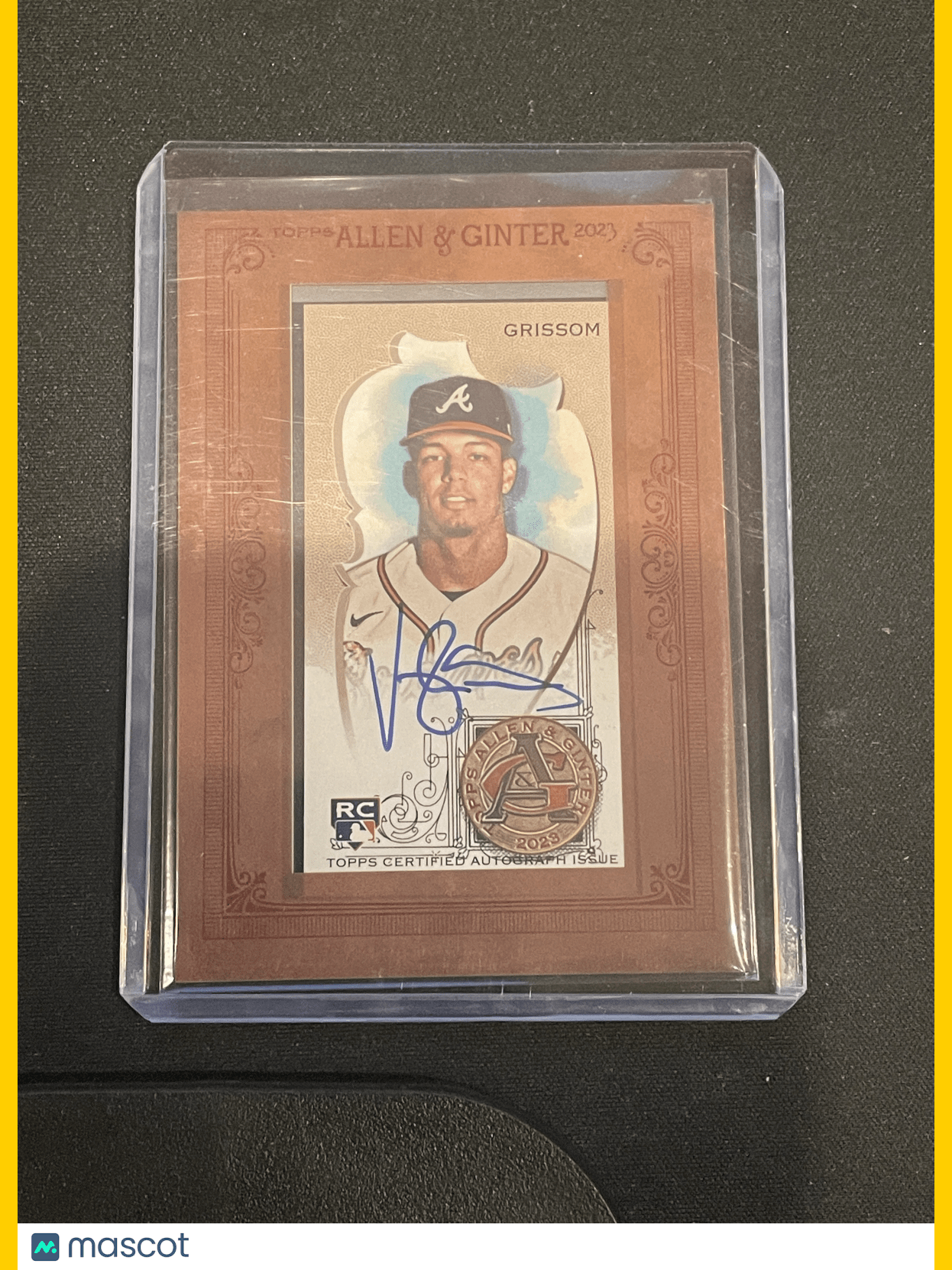 2023 Topps Allen & Ginter Baseball Vaughn Grissom Autograph #MA-VG