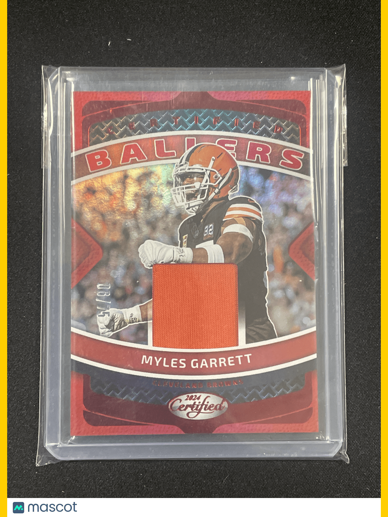 2024 Certified Football Myles Garrett Relic /75