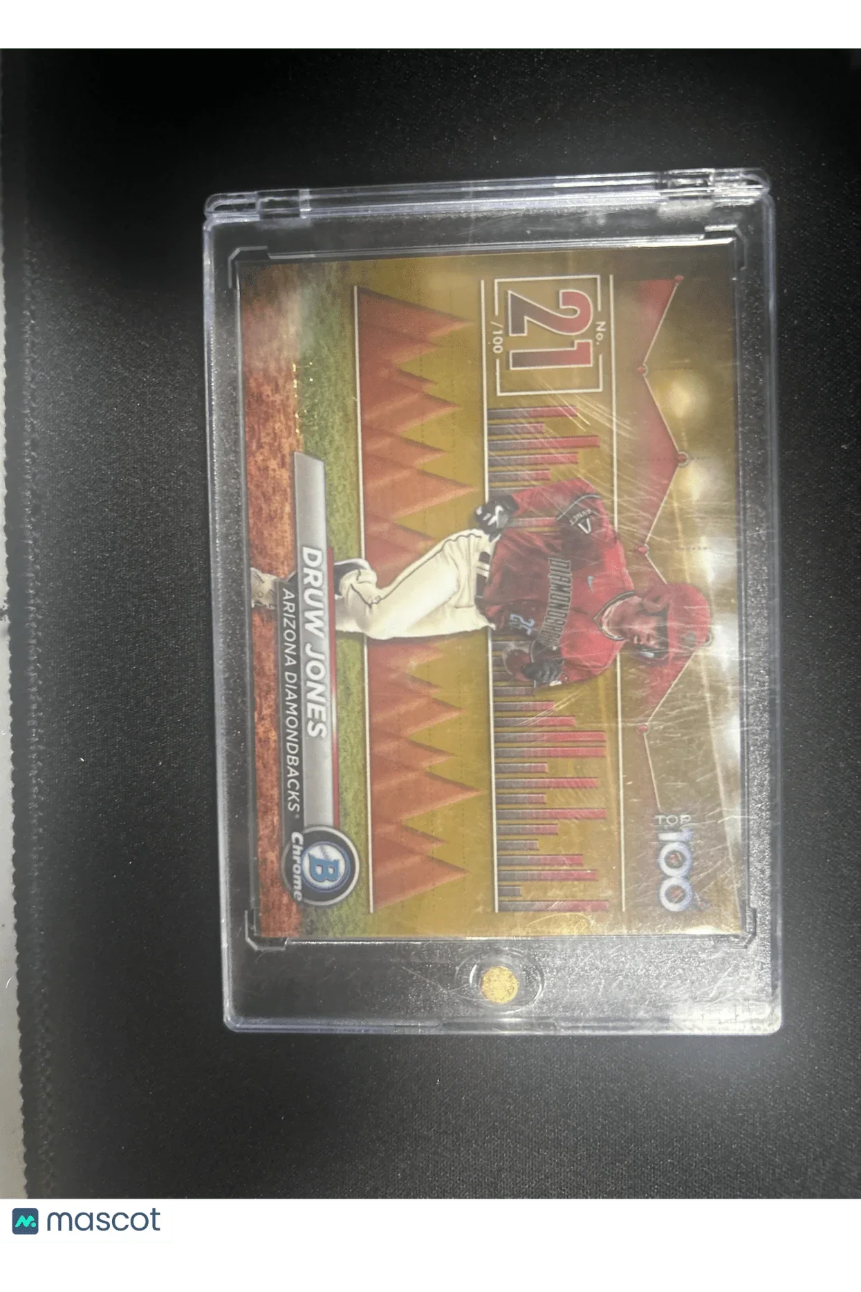 2024 Chrome Baseball Druw Jones 12/50 - Papa Joey's Collectibles