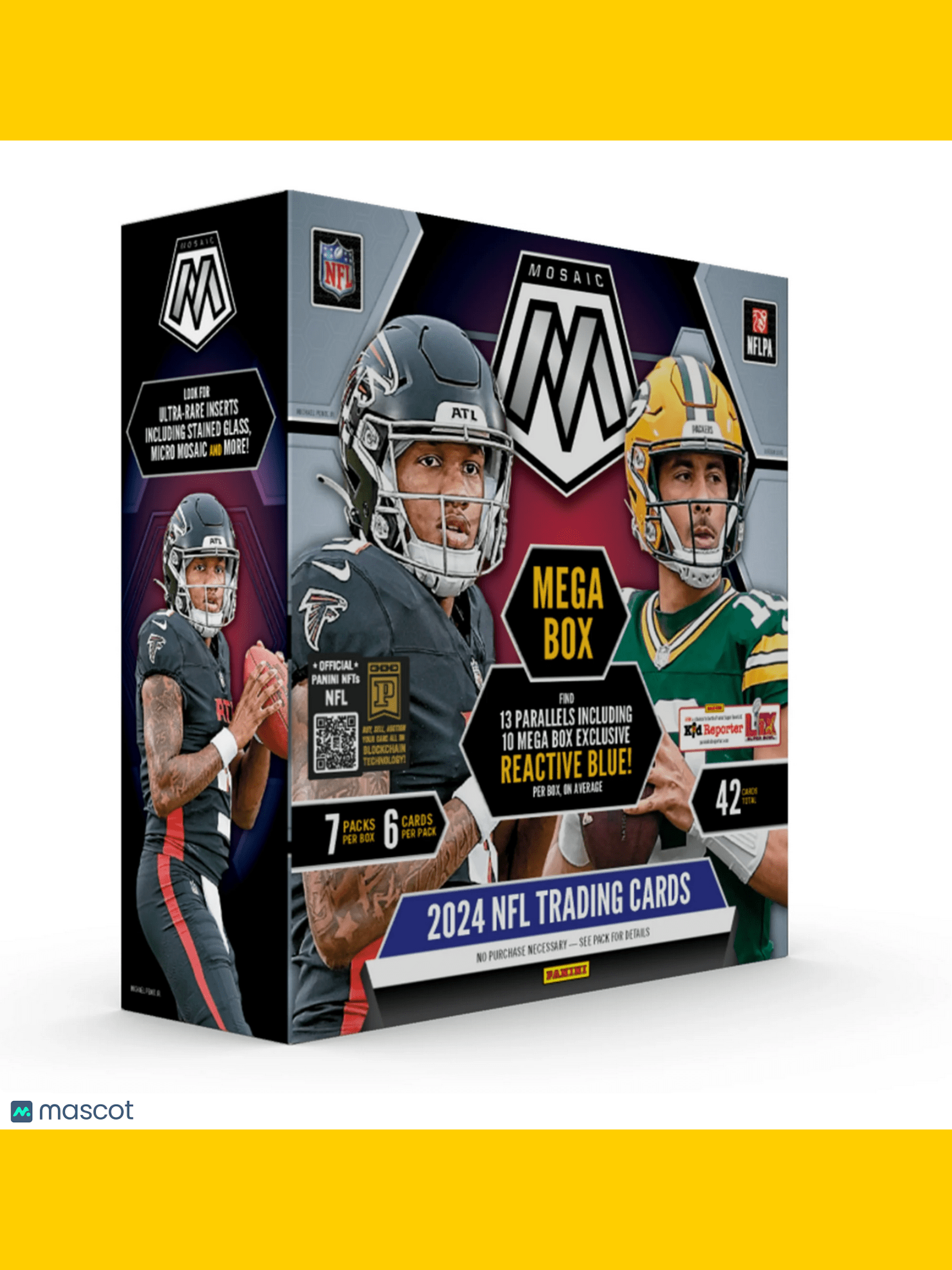 2024 Panini 2024 Mosaic Football Mega Box Wal Mart