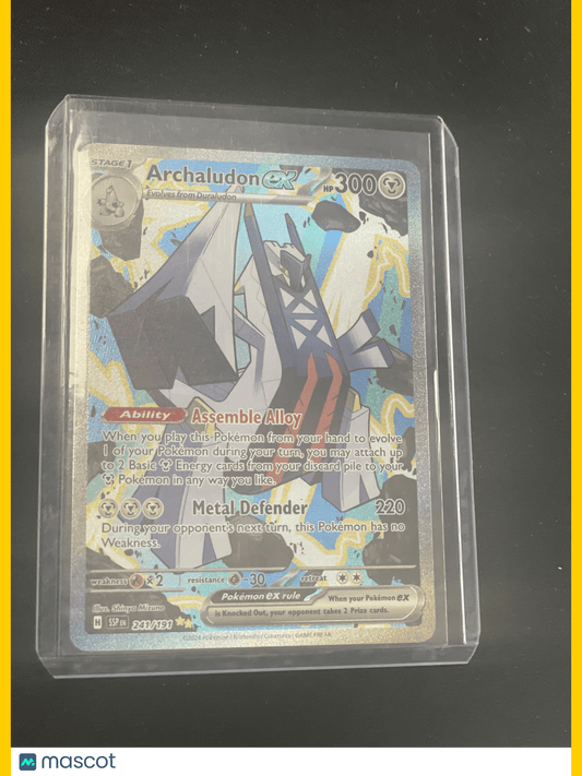 2024 Pokémon TCG Archaludon ex #241/191