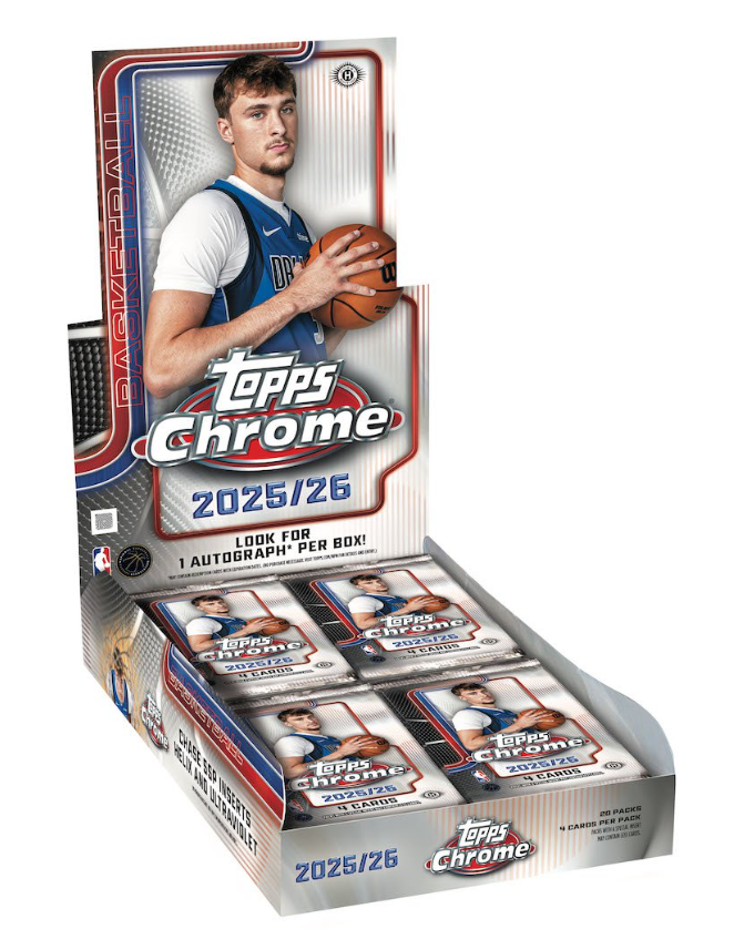 2025-26 Topps Chrome Basketball Hobby Pack