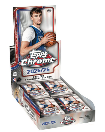 2025-26 Topps Chrome Basketball Hobby Pack