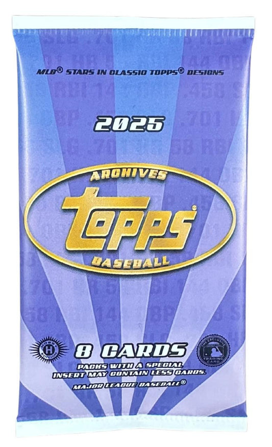 2025 Topps Archives Baseball Hobby Pack