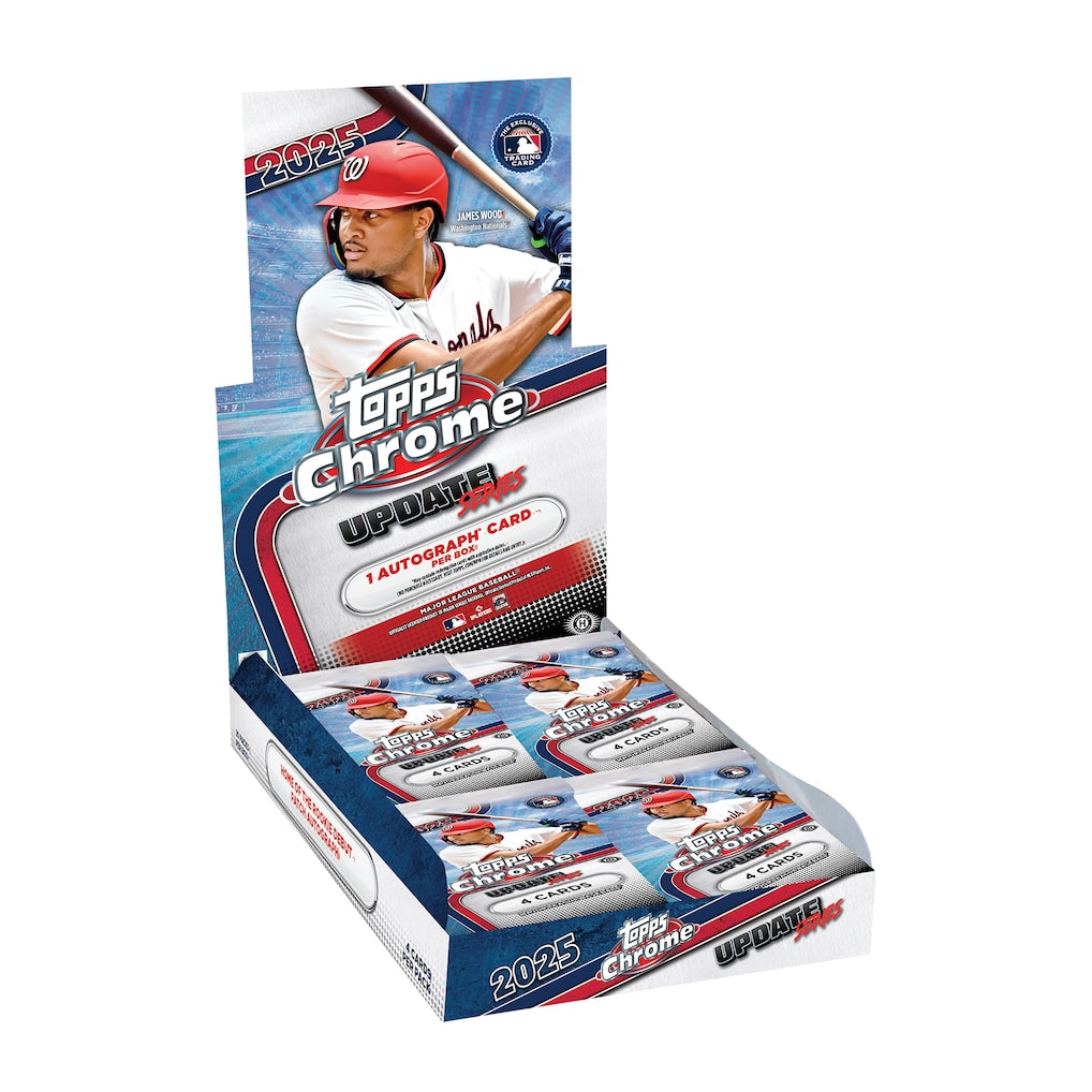 2025 Topps Chrome Update Baseball Hobby Pack