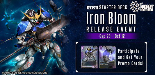 GUNDAM TCG ST05 Release Event