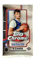 2025-26 Topps Chrome Basketball Hobby Pack