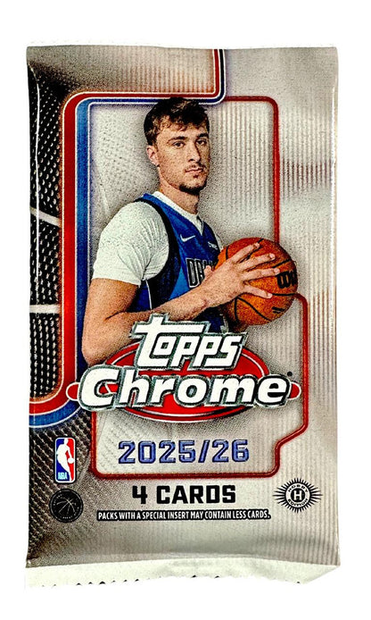 2025-26 Topps Chrome Basketball Hobby Pack