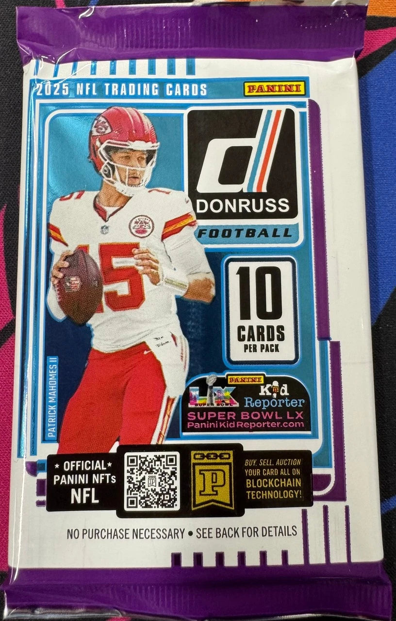 2025 Panini Donruss Football Hobby Pack