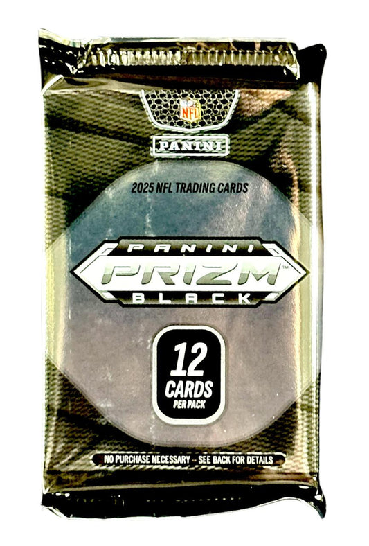 2025 Panini Prizm Black Football Hobby Pack