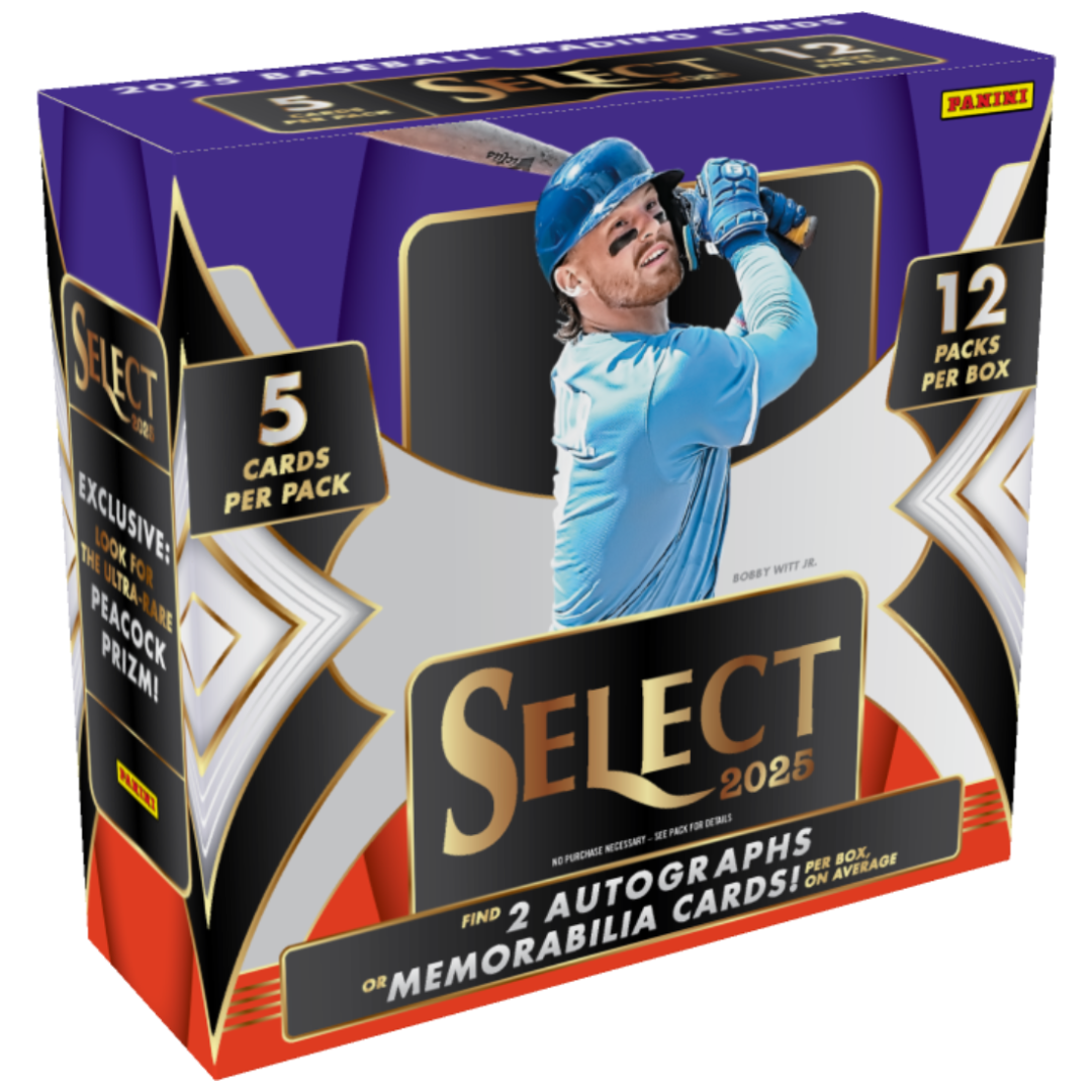 2025 Panini Select Baseball - Hobby Box