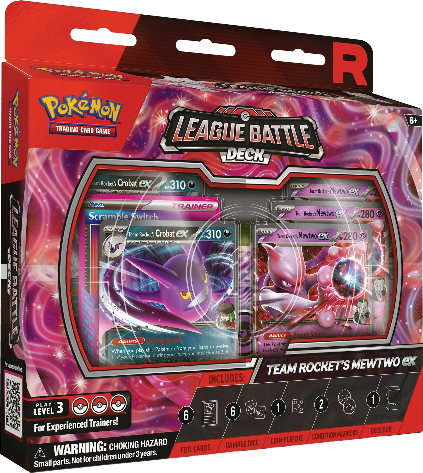 2025 Pokémon TCG: Team Rocket's Mewtwo ex League Battle Deck