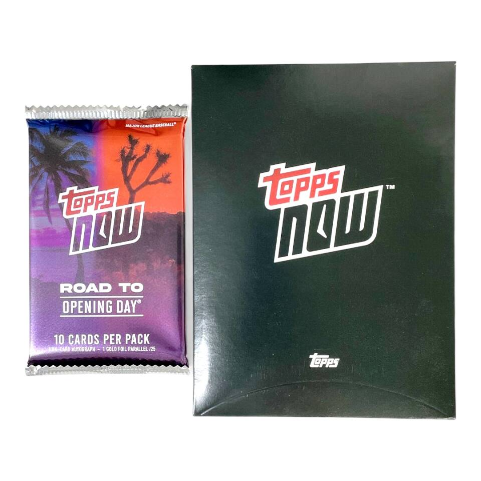 2025 MLB Topps NOW Road to Opening Day—Autograph Collectors Pack