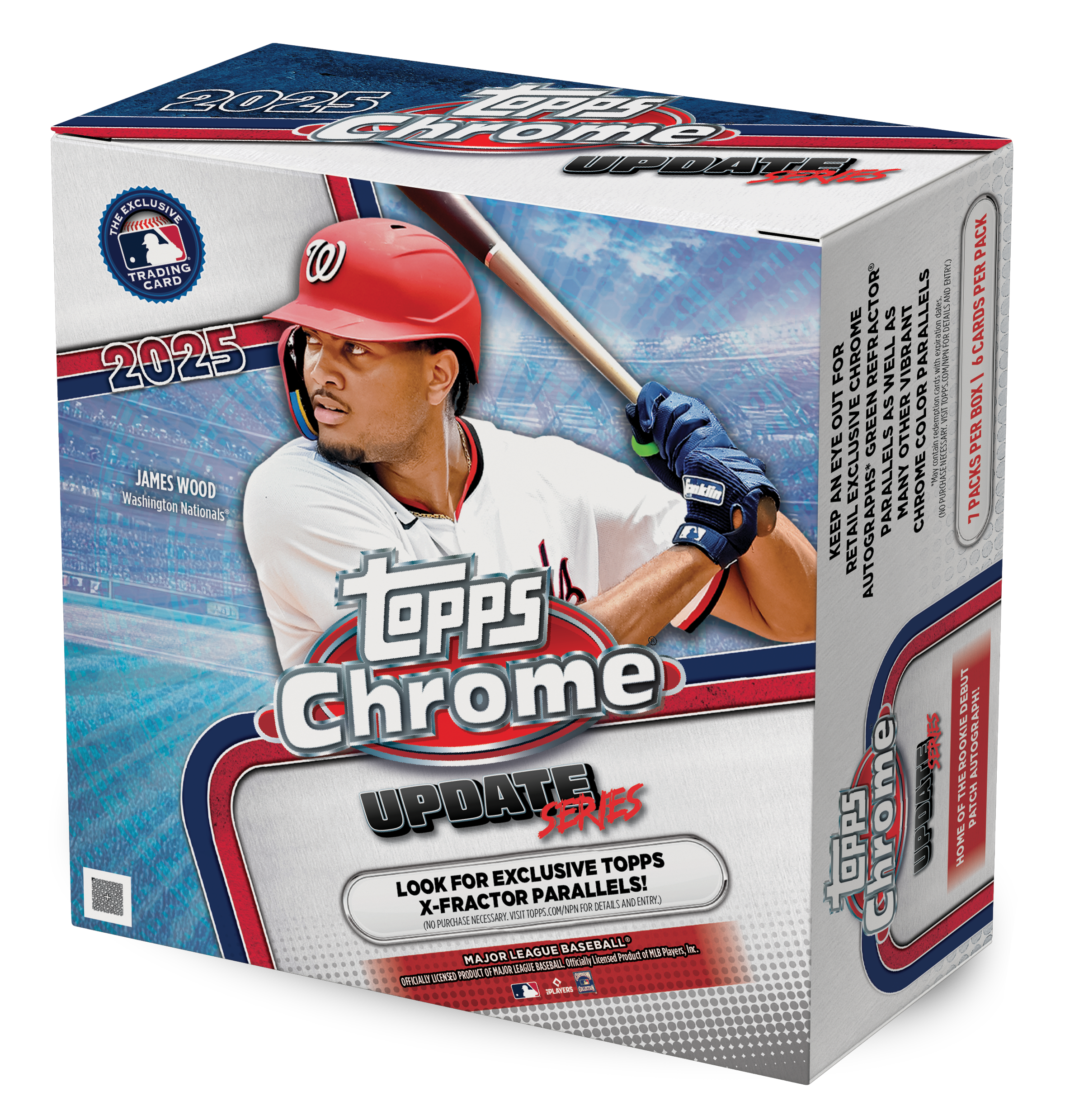 2025 Topps Chrome Baseball Update Series - Mega Box