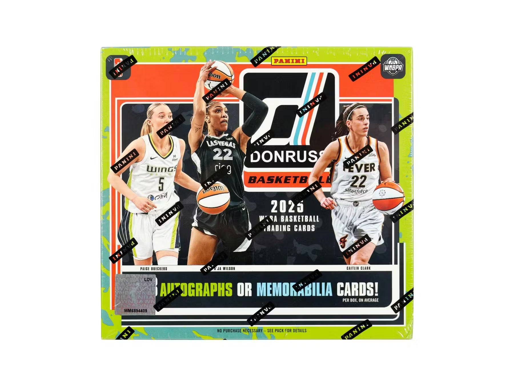 2025 WNBA Donruss Basketball Hobby Pack