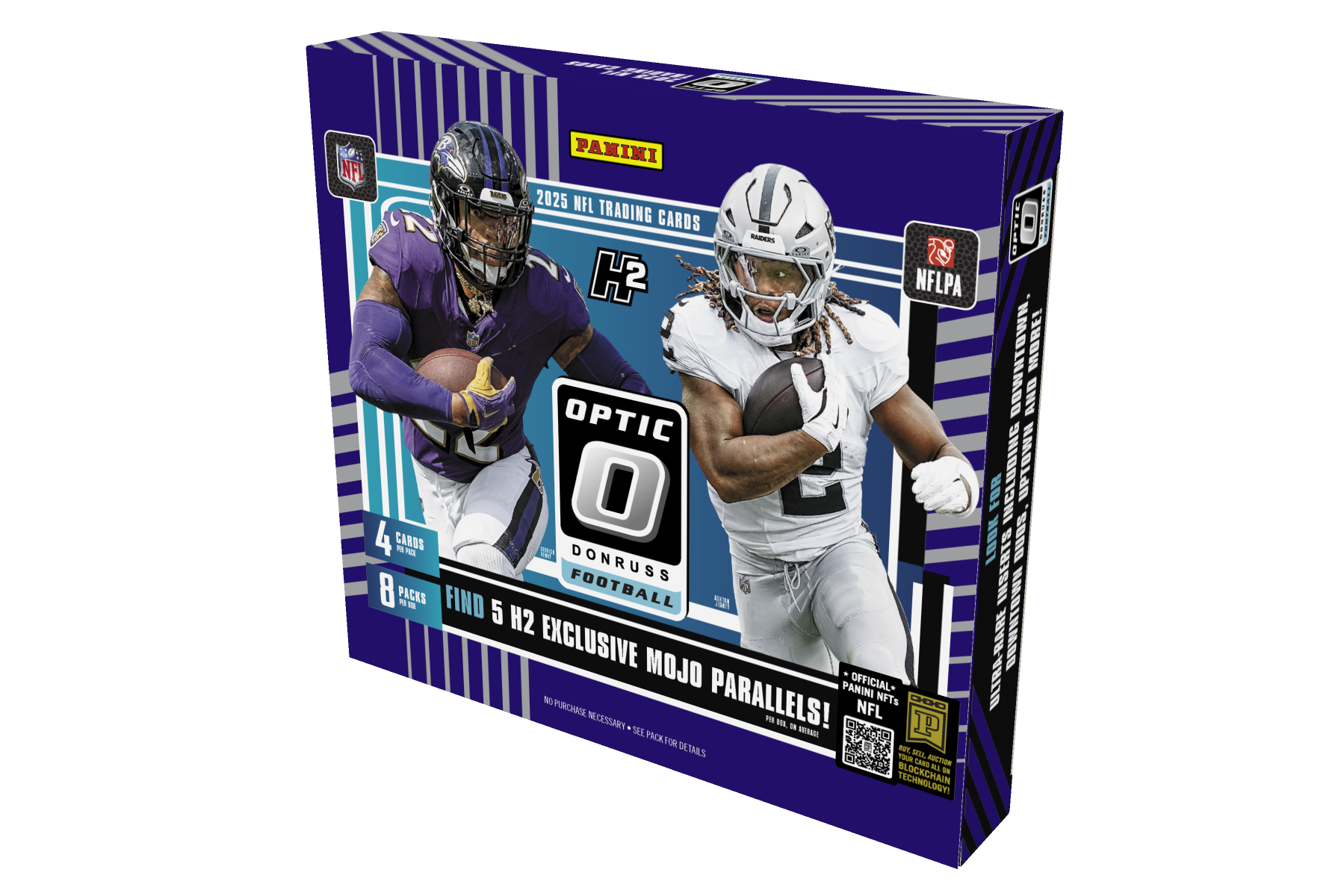 2025 Panini Optic Donruss Football Hobby Hybrid Hobby Pack