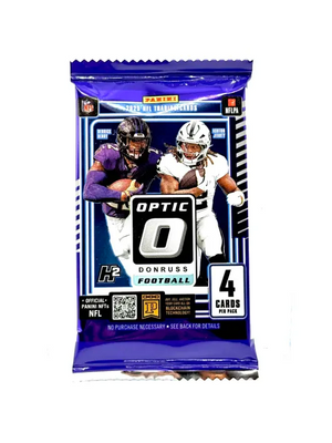 2025 Panini Optic Donruss Football Hobby Hybrid Hobby Pack