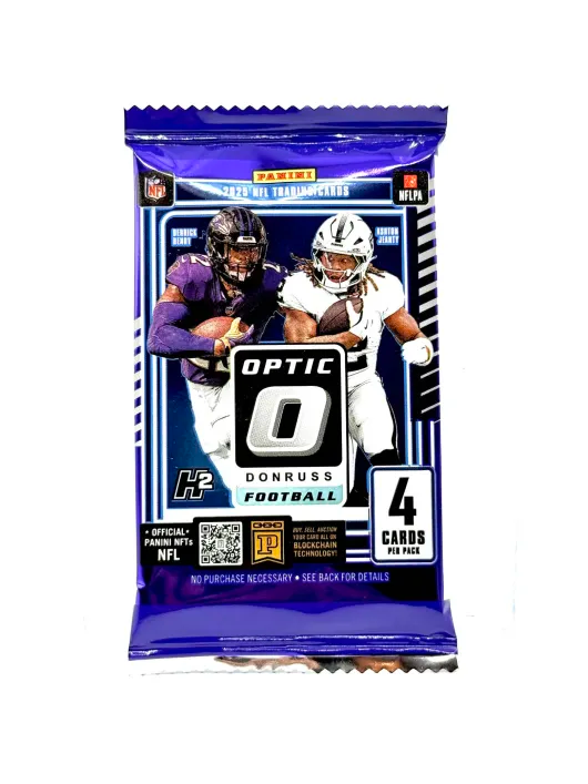 2025 Panini Optic Donruss Football Hobby Hybrid Hobby Pack