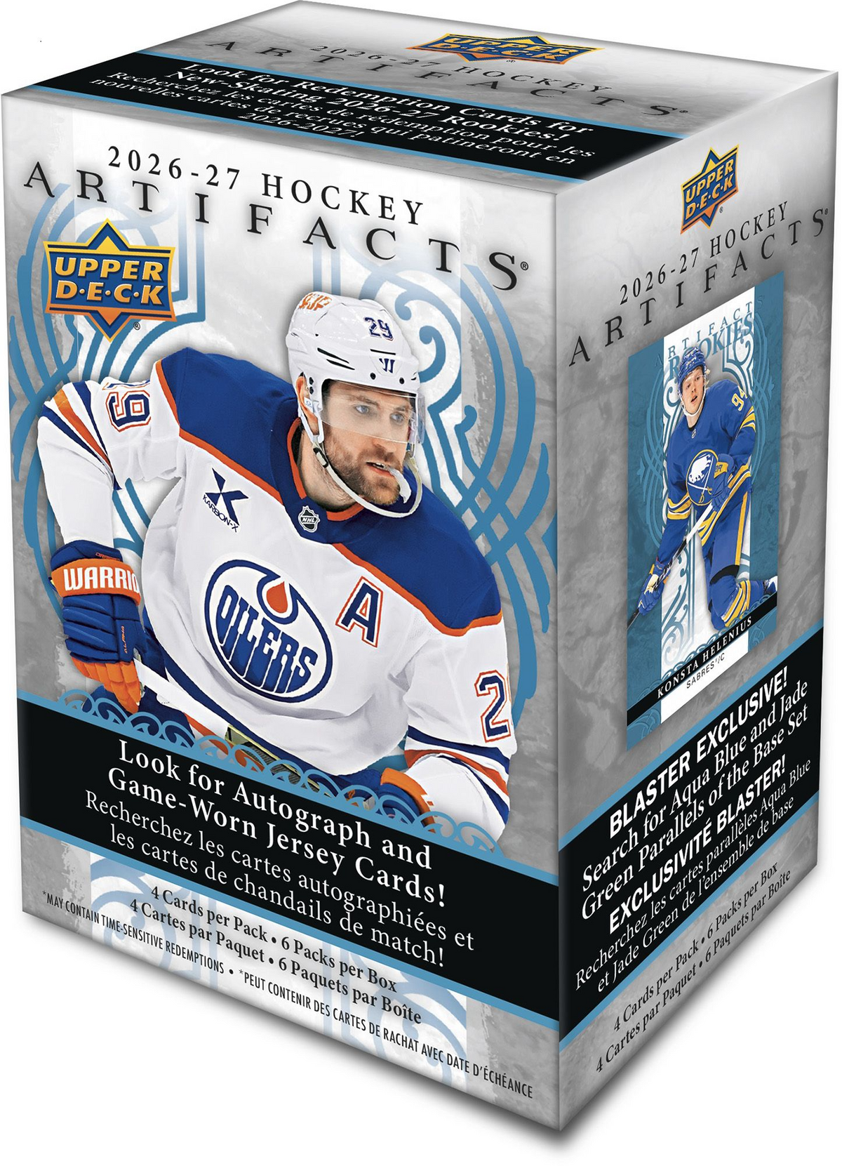 2026-27 Upper Deck Artifacts Hockey Blaster Box