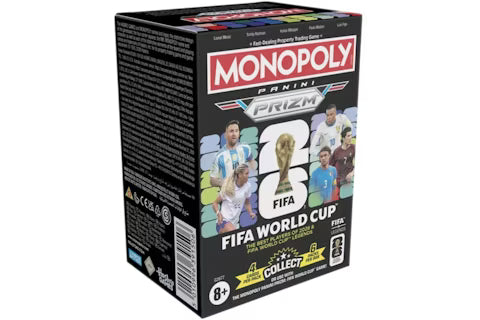 2026 Panini Prizm Monopoly Fifa World Cup 2026 Blaster Box