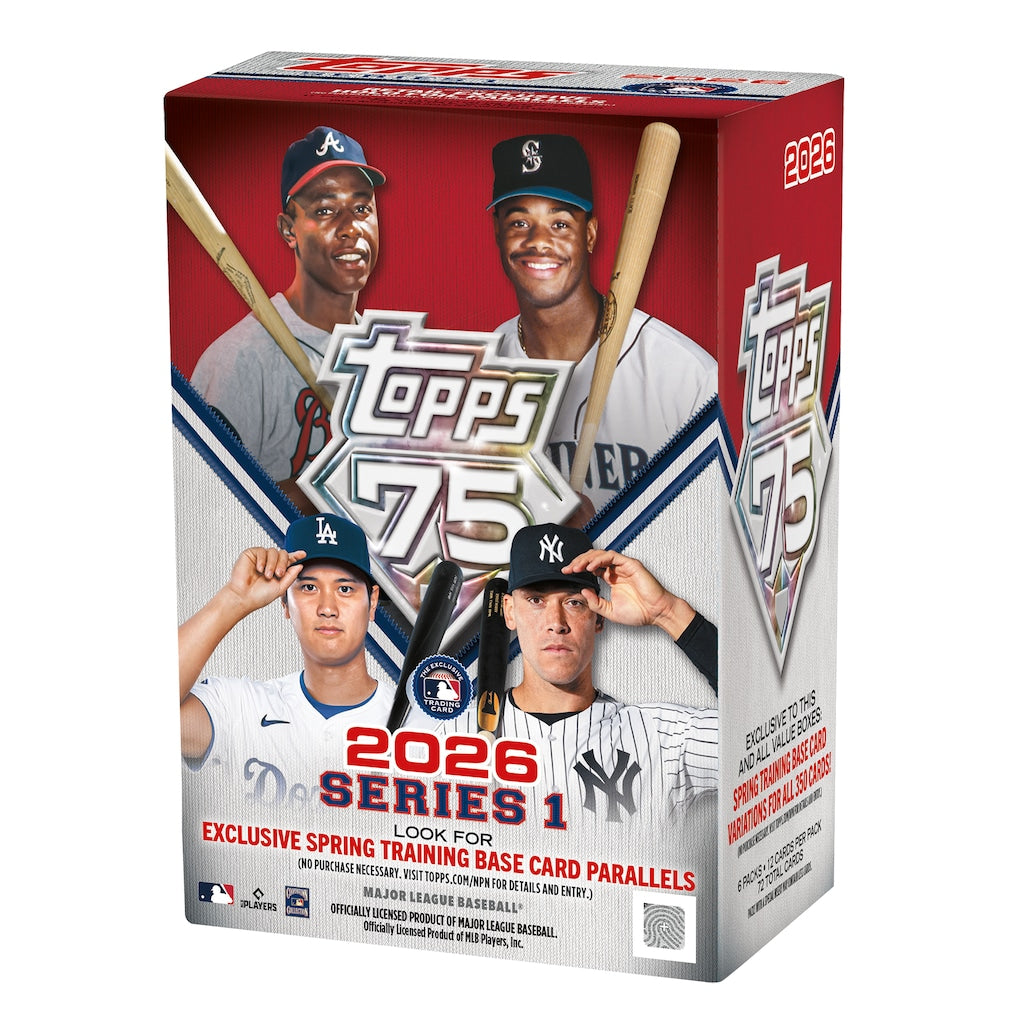 2026 Topps Series 1 Baseball - Value Box