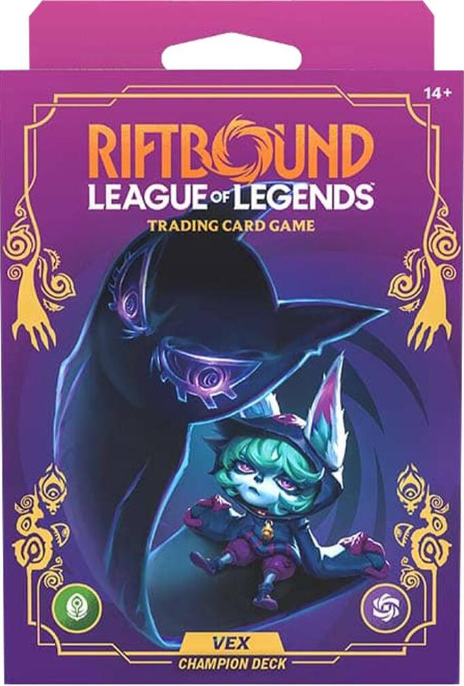 Riftbound: League of Legends TCG—Unleashed Vex Champion Deck