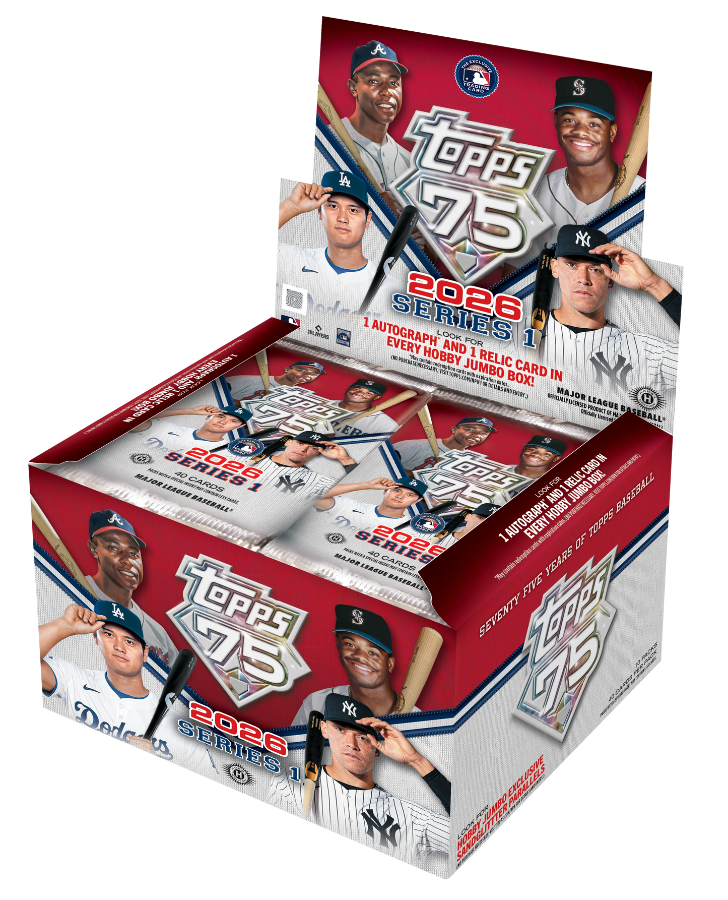 2026 Topps Series 1 Baseball - Hobby Jumbo Pack