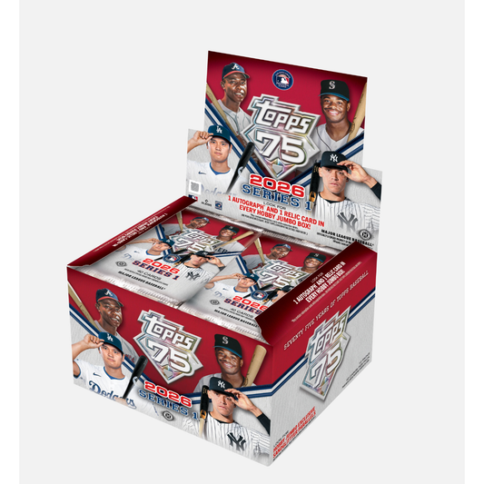 2026 Topps Series 1 Baseball - Hobby Jumbo Box