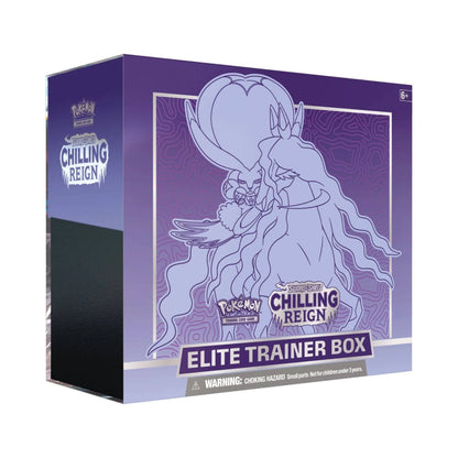2021 Pokemon Sword & Shield Chilling Reign (Shadow Rider) Elite Trainer Box