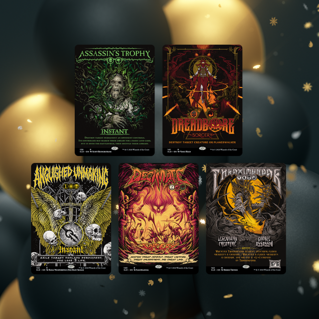 2020 Magic: TG Secret Lair Drop: Party Hard, Shred Harder (Non-Foil Edition)