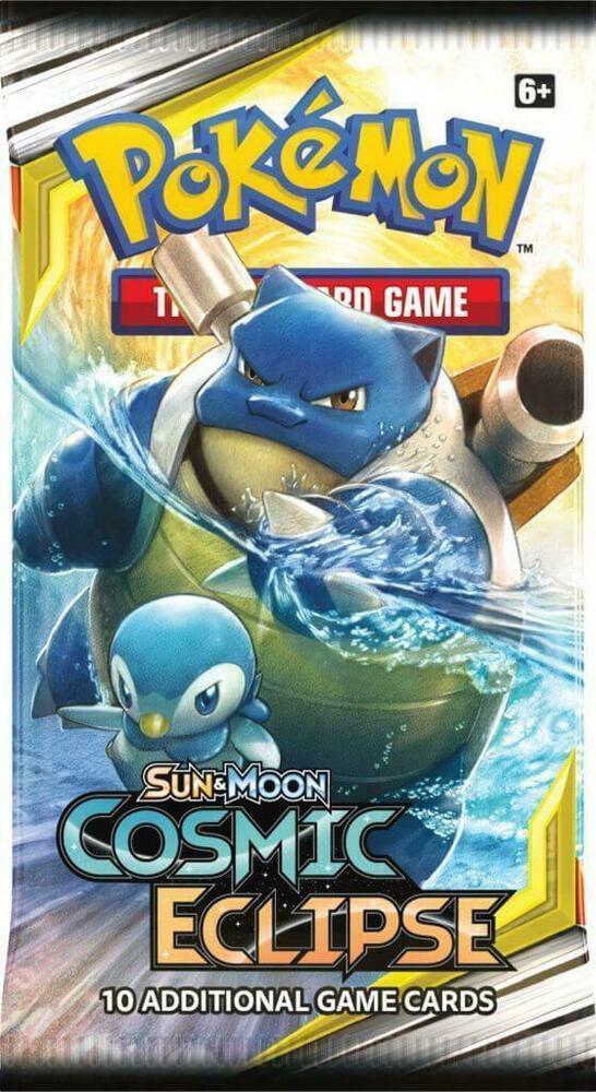 2019 Pokemon Sun & Moon Cosmic Eclipse Booster Pack - Papa Joey's Collectibles