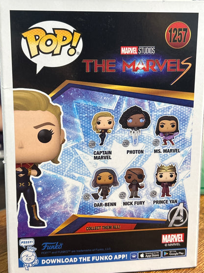 Funko The Marvels Captain Marvel #125 (Good)  Target Exclusive