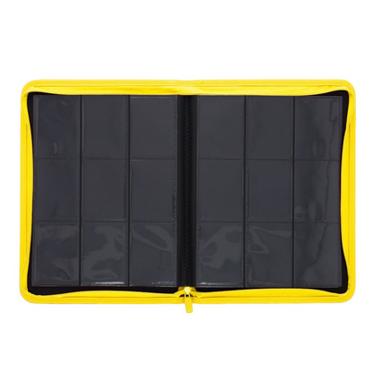 BCW Yellow 9-Pocket 360-ct. Standard size Z-Folio Binder