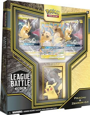 Pokémon TCG: League Battle Decks Pikachu & Zekrom GX