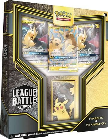 Pokémon TCG: League Battle Decks Pikachu & Zekrom GX