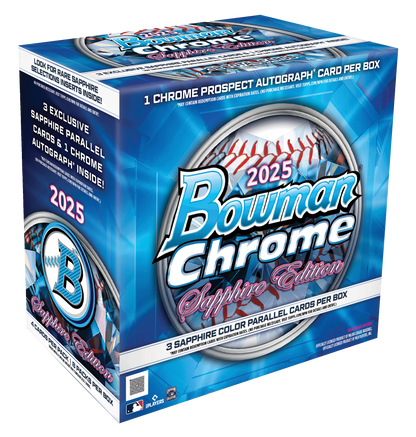 2025 Bowman Chrome Sapphire Edition Baseball Hobby Box