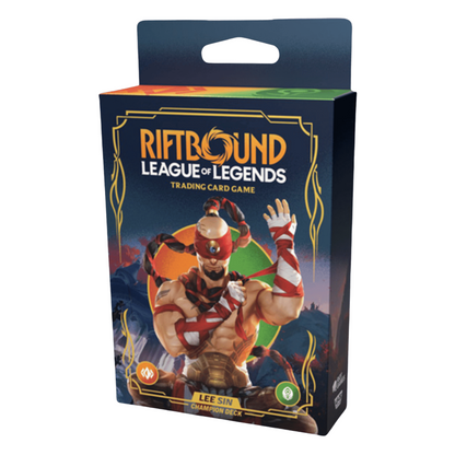 2025 Riftbound: League of Legends TCG Origins Lee Sin Champion Deck