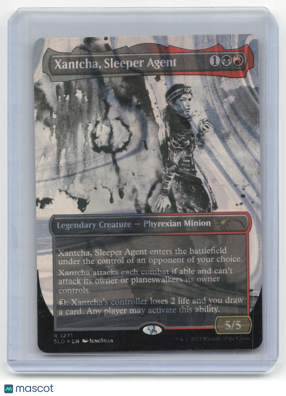 2023 Magic: The Gathering Xantcha, Sleeper Agent Secret Lair Drop #R 1271 Foil
