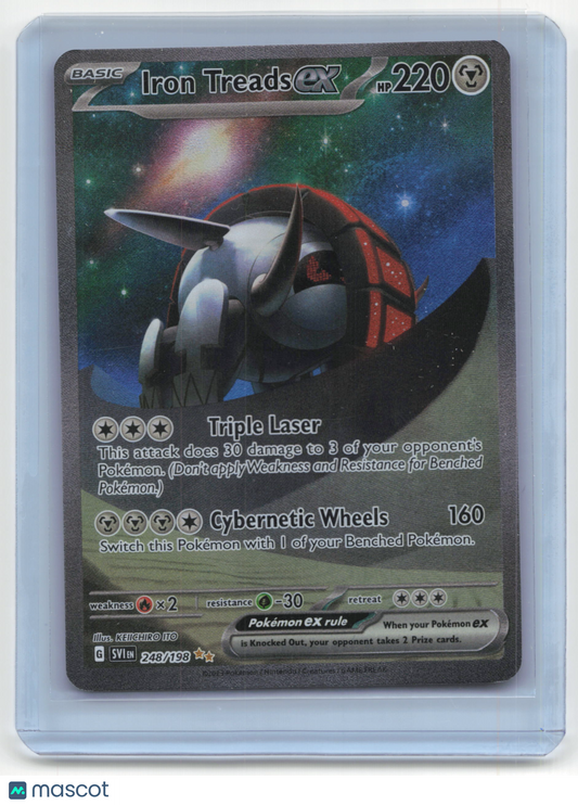 2023 Pokemon TCG Iron Treads EX Scarlet & Violet #248/198