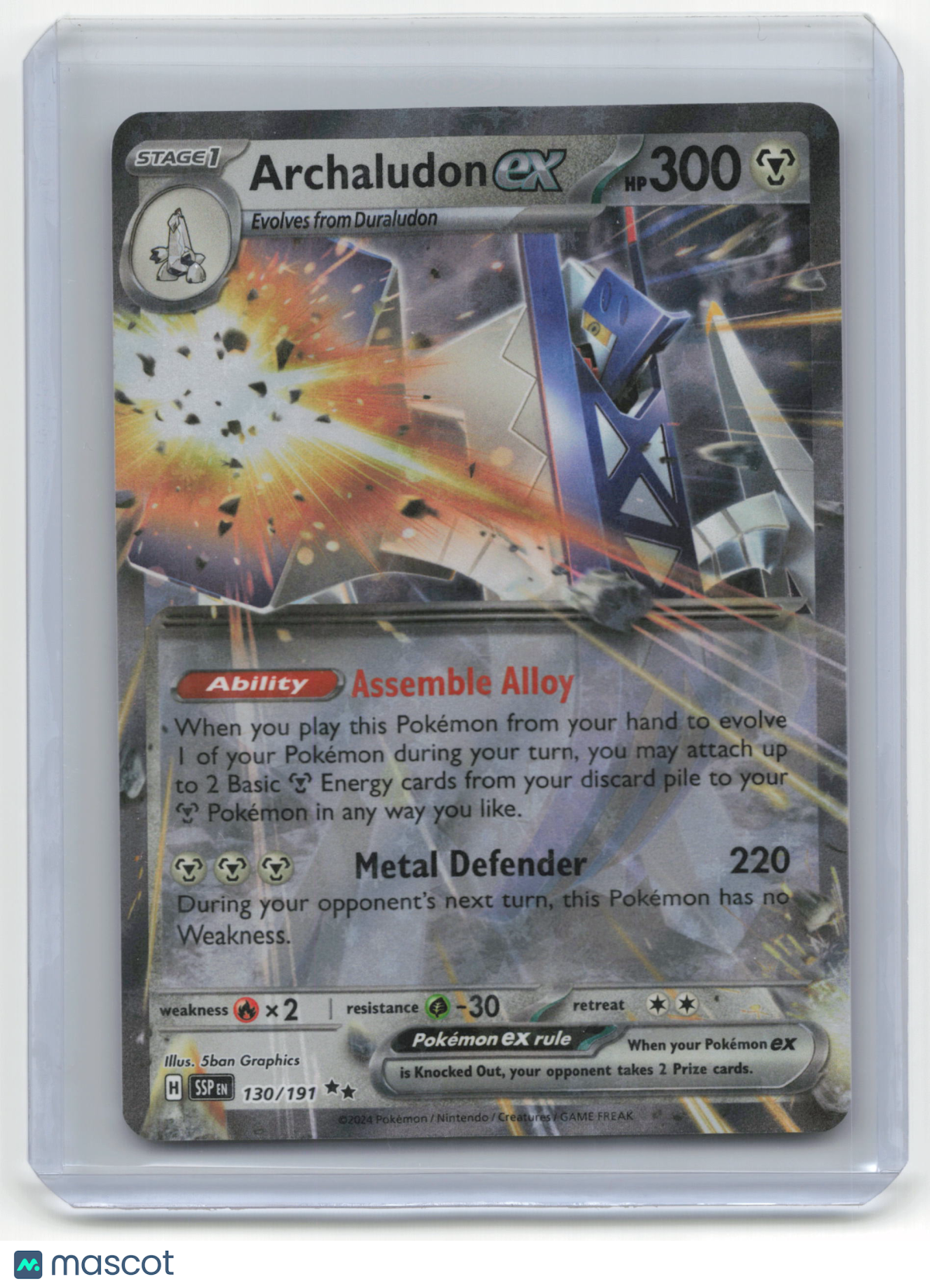 2023 Pokemon Archaludon Surging Sparks #130/191
