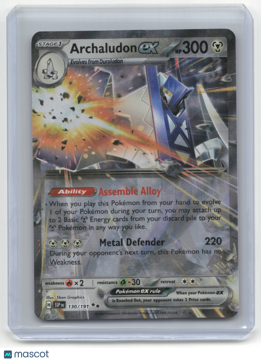 2023 Pokemon Archaludon Surging Sparks #130/191