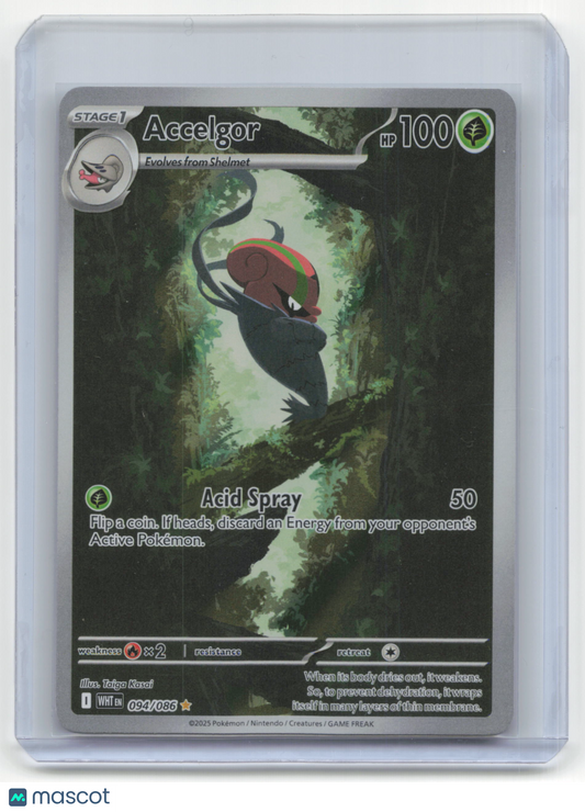 2025 Pokemon Accelgor White Flare #094/086