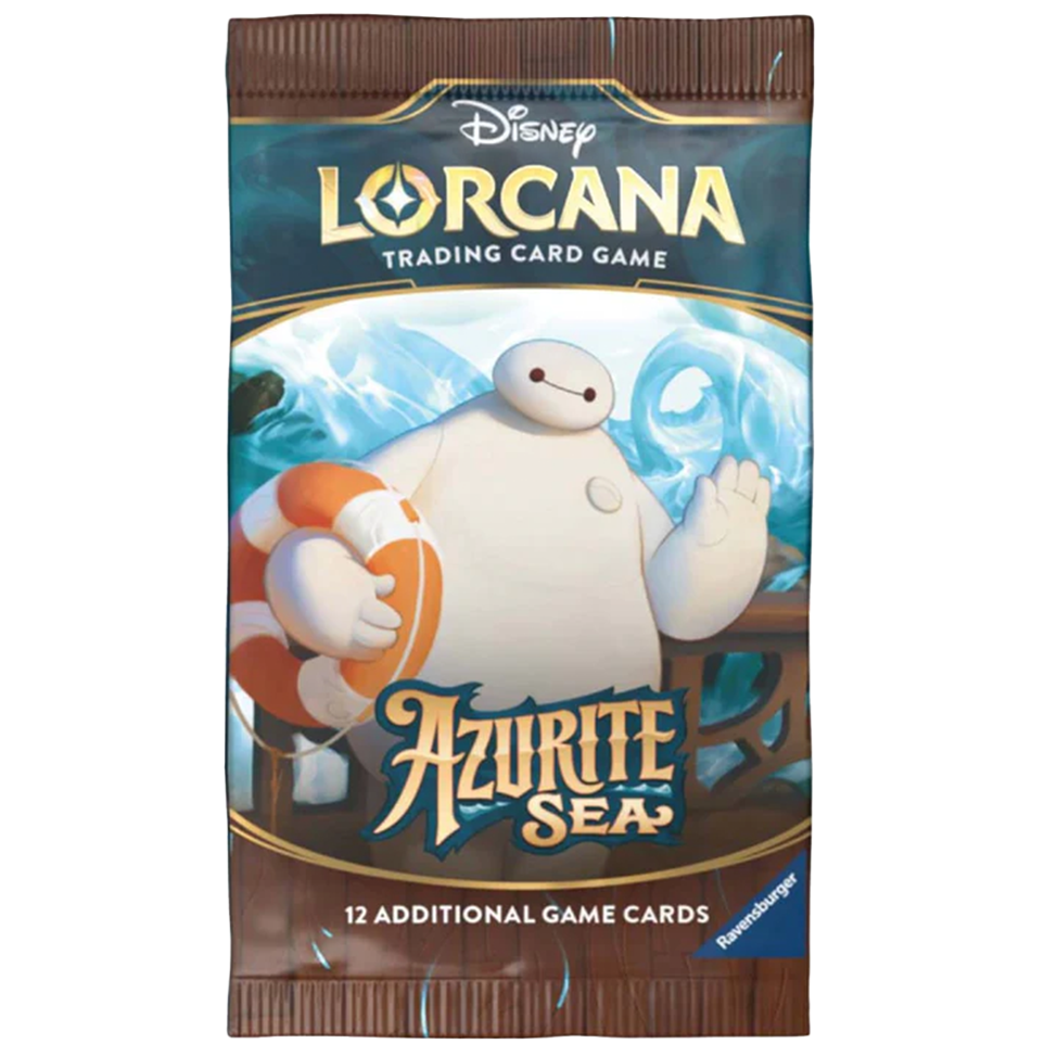 2024 Disney Lorcana TCG Azurite Sea Booster Pack