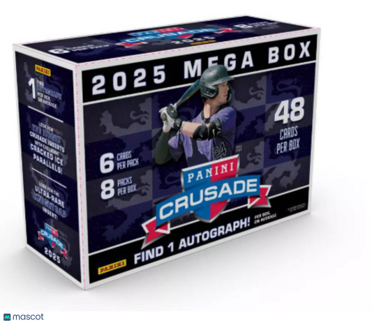 2025 Panini Crusade Baseball Mega Hobby Box