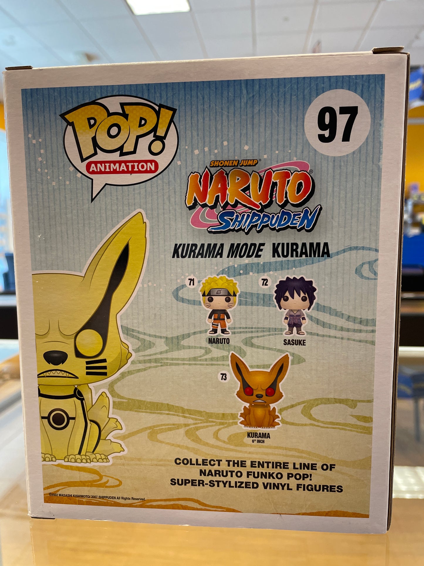 Funko Naruto Shippuden “Kurama Mode” Kurama #97(G) GITD Paul St. Peter Auto GCOA