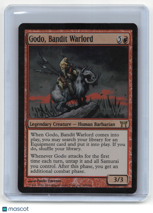 2004 Magic: The Gathering Godo Champions of Kamigawa #169/306 LP Foil