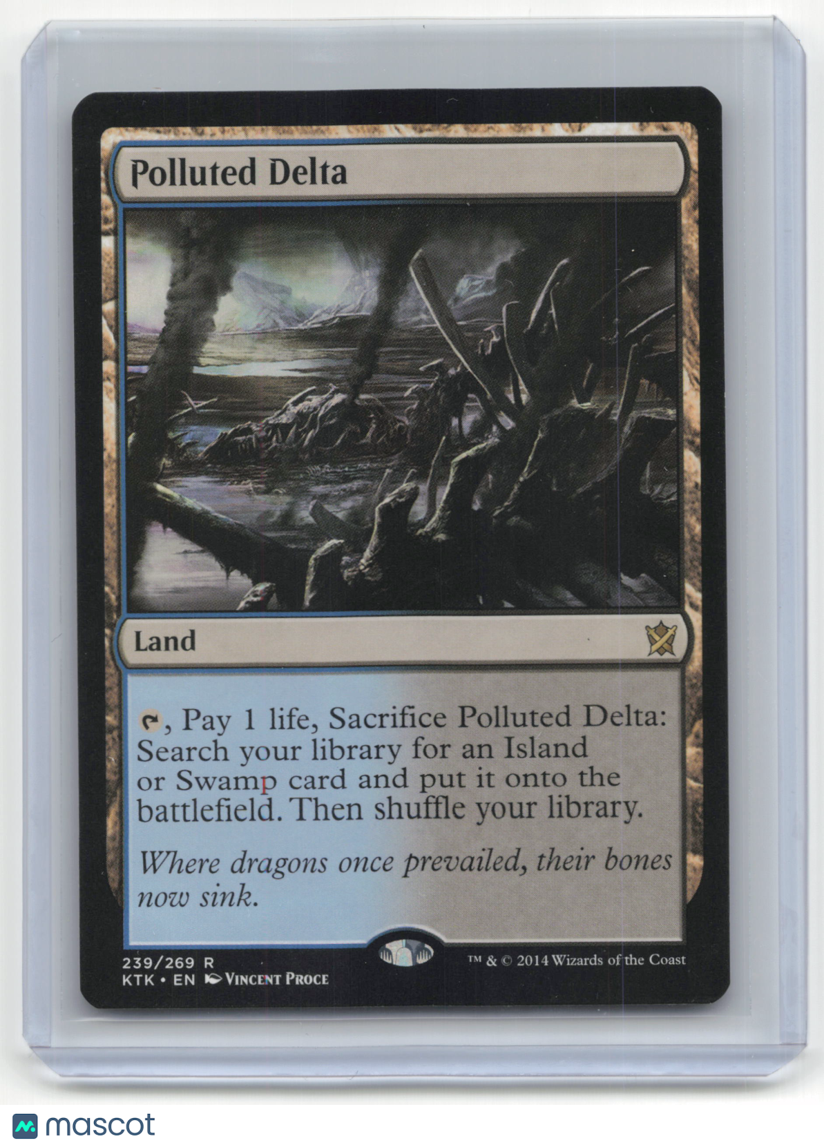 2014 Magic: The Gathering Polluted Delta Khans of Tarkir #239/269