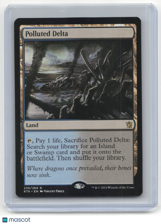 2014 Magic: The Gathering Polluted Delta Khans of Tarkir #239/269